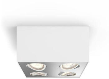 Philips LED Spot Box Weiß 4x 4,5W/2000lm