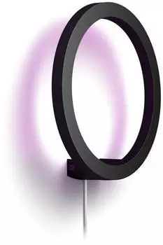 Philips Hue Bluetooth White & Color Ambiance Wandleuchte Sana Schwarz 20W/1400lm