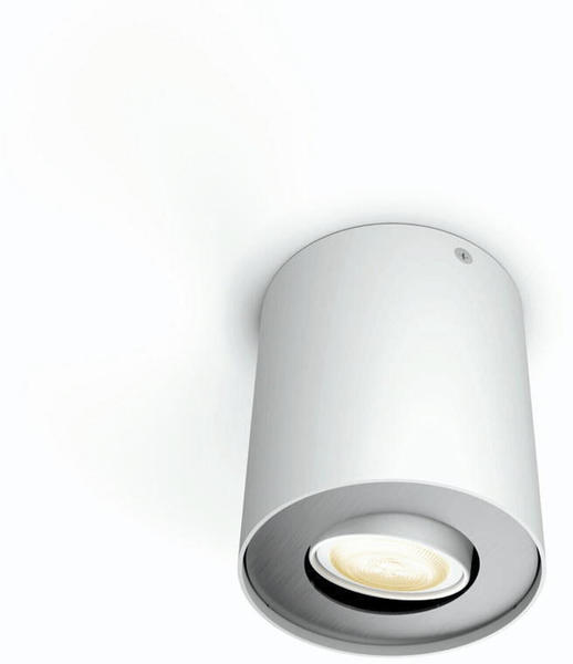 Philips Hue Bluetooth White & Ambiance Spot Pillar Weiß 5W/350lm GU10 mit Dimmschalter
