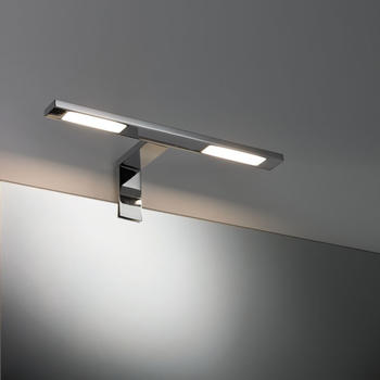 Paulmann Galeria Spiegel-/Aufschrankleuchte LED Double Hook 2x3,2W/Chrom inkl. Leuchtmittel (99385)