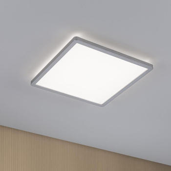 Paulmann LED Deckenleuchte Atria Shine Chrom-matt 16W/1600lm 4000K quadratisch (71008)