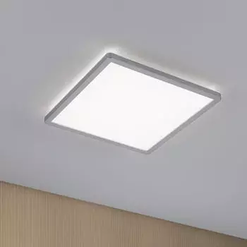 Paulmann LED Deckenleuchte Atria Shine Chrom-matt 16W/1600lm 4000K quadratisch (71008)