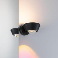 Paulmann LED Wandleuchte "Sabik" LED-Modul 1 Stk. Warmwei&szlig; Sabik IP44 9 / 1x4W,