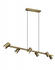 Trio Marley 115cm 6-flammig
