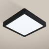 EGLO LED-Deckenleuchte »FUEVA-Z«, in schwarz aus Stahl / inkl. LED fest integriert