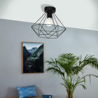 EGLO Deckenleuchte "TARBES" E27 1 Stk. Wohnzimmerlampe, Esszimmer, Flur,