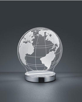 Trio LED Tischleuchte Globe chrom tunable white (R52481106)