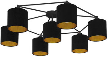 Eglo Staiti mit Lampenschirmen schwarz (97895)