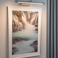 Paulmann 95566, Paulmann Mingo 95566 LED-Bilderleuchte 9.5W Warmwei&szlig; Aluminium