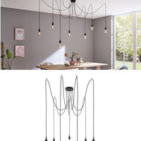Paulmann 50390, Paulmann Ketil 50390 Pendelleuchte LED E27 Schwarz