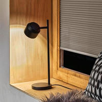 Paulmann Tischleuchte "Puric Pane" 1 Stk. Warmwei&szlig; LED, dimmbar, Schwarz, Aluminium