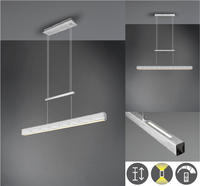 REALITY Leuchten LED Pendelleuchte "PAROS" LED-Modul 1 Stk. Warmwei&szlig; &uuml;ber