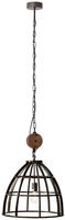 Brilliant Pendelleuchte "Matrix" E27 1 Stk. 47cm schwarz antik