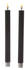 Deluxe Homeart Mia LED Tafelkerzen flackernd 24cm 2er-Set