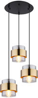GLOBO LIGHTING Pendelleuchte "MILLEY" E27 1 Stk. H&auml;ngeleuchte, H&auml;ngeleuchte,