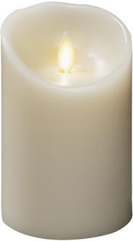 Konstsmide LED-Kerze Creme-Weiß warmweiß Ø x H: 76mm x 114mm (1610-115)