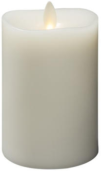 Konstsmide LED-Kerze Creme-Weiß warmweiß Ø x H: 76mm x 140mm (1601-115)