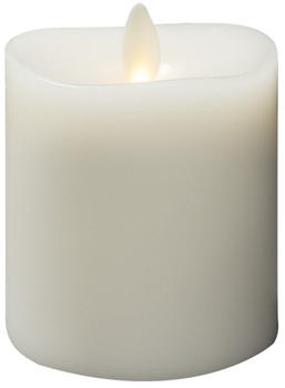 Konstsmide LED-Kerze Creme-Weiß warmweiß Ø x H: 76mm x 114mm (1600-115)
