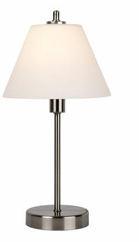 Lucide Tischleuchte Touch Two mit Opalem Glasschirm