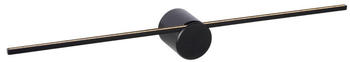 Lucide LED Wandleuchte Mizar in Schwarz 6W 240lm IP44