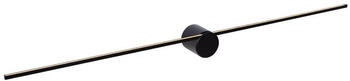 Lucide LED Wandleuchte Mizar in Schwarz 10W 400lm IP44