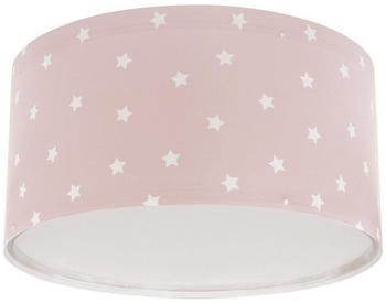 Dalber Kinderzimmer Deckenleuchte Star Light Pink in Rosa E27