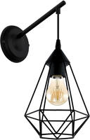 EGLO Wandleuchte "TARBES" E27 1 Stk. Wandleuchte, Wandbeleuchtung Wohnzimmerlampe,