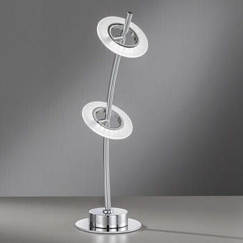 Fischer & Honsel 50118 Tischleuchte Bambus 5-flammig chrom 50 cm