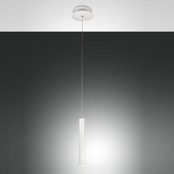 Fabas Luce 3685-40-102 LED Pendelleuchte Prado 1-flammig weiß 16cm