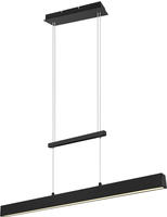 REALITY Leuchten LED Pendelleuchte "PAROS" LED-Modul 1 Stk. Warmwei&szlig; &uuml;ber