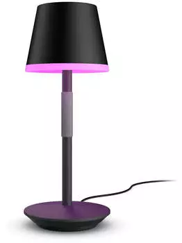 Philips Hue White & Color Ambiance Go Tragbare Tischleuchte schwarz 370lm