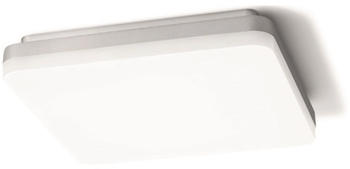 Sigor LED-Deckenleuchte SQUARE 40x40cm silber 4000K 4034701 E