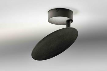 LupiaLicht LED-Wand-/Deckenleuchte PLATE schwarz 3125-1-55