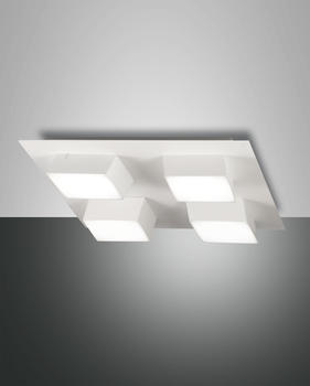 Fabas Luce 4er-LED-Deckenleuchte LUCAS weiß 3601-84-102 E