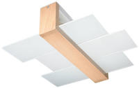 Deckenleuchte Feniks 2xe27 Neutralwei&szlig; 43cm Sollux