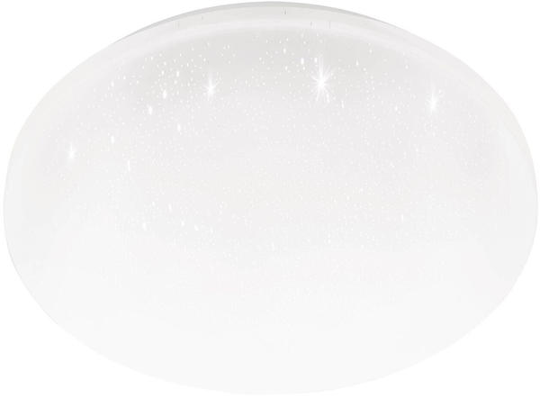 Eglo 900363 Deckenleuchte FRANIA-S Kunststoff m.Kristalleffekt weiß LED 18W 4000K H:5.5cm Ø31cm