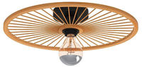 EGLO Deckenleuchte "LEOMINSTER" E27 1 Stk. Deckenleuchte, Wohnzimmerlampe, Metall in