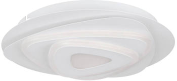 Eglo 900863 Deckenleuchte PALAGIANO Stahl wei&szlig; LED 14,7W 4000K H:5.5cm &Oslash;30cm