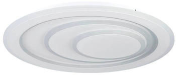Eglo 32053 Deckenleuchte PALAGIANO 1 Stahl wei&szlig; LED 21W 4000K H:5cm &Oslash;48cm