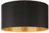 Eglo 900144 Deckenleuchte ZARAGOZA Textil mit Dekor schwarz, gold E27 1X40W H:24cm Ø47.5cm dimmbar