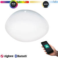 EGLO Deckenleuchte "SILERAS-Z" LED-Modul 1 Stk. warmwei&szlig; - kaltwei&szlig; Timer,