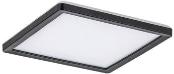Rabalux Deckenleuchte INVERNESS schwarz weiß LED 15W IP65 L:3cm B:25cm H:25cm dimmbar mit Fernbedienung 2700-6500K