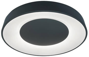 Rabalux 3082 Deckenleuchte Ceilo schwarz weiß LED 38W L:8cm B:48cm H:8cm Ø48cm dimmbar mit Fernbedienung