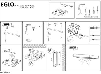 Eglo 900647 - LED-Deckenleuchte fürs Badezimmer FUEVA LED/17W/230V IP44 weiß