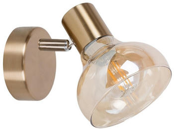 Rabalux 5546 - Wandbeleuchtung HOLLY 1xE14/40W/230V gold