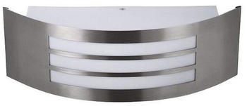 Rabalux 8410 - Wandleuchte ROMA 1xE27/14W rostfreier Stahl