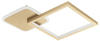 EGLO LED-Deckenleuchte »GAFARES« in gold und weiß aus Alu, Stahl / inkl. LED fest