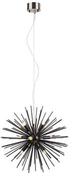 Markslöjd Lighting 108048 - Hängeleuchte SOLEIL 9xE14/20W/230V schwarz