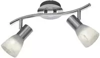 Trio 871010207, Trio LED-Deckenleuchte 2x6W nickel matt