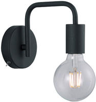 TRIO Leuchten Wandleuchte "Diallo" E27 mit FLEXConnect f&uuml;r Stecker oder